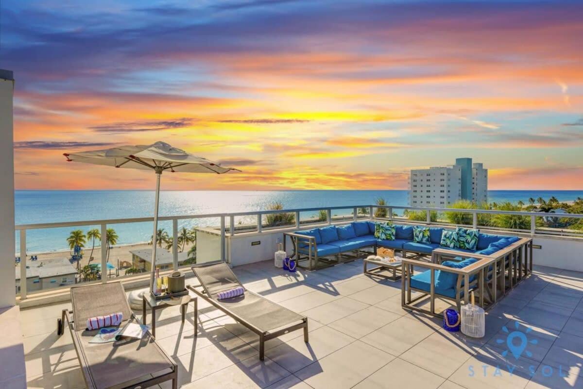 Apartment With Bay View Balcony - Pool - Up To 6 - Gym Hollywood Exteriér fotografie