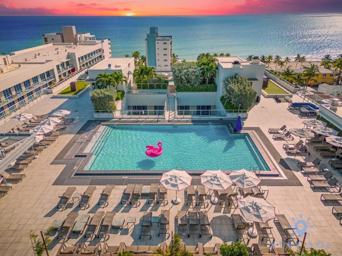 Apartment With Bay View Balcony - Pool - Up To 6 - Gym Hollywood Exteriér fotografie