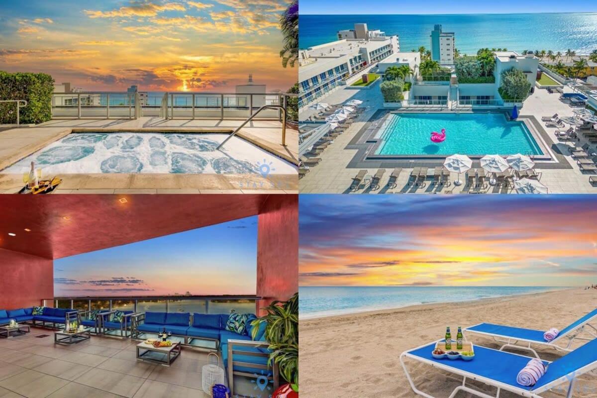 Apartment With Bay View Balcony - Pool - Up To 6 - Gym Hollywood Exteriér fotografie